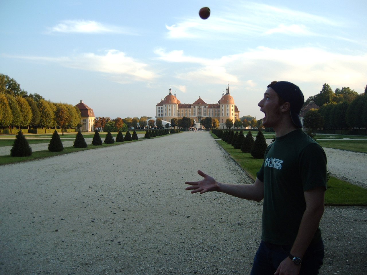 Moritzburg y la manzana
