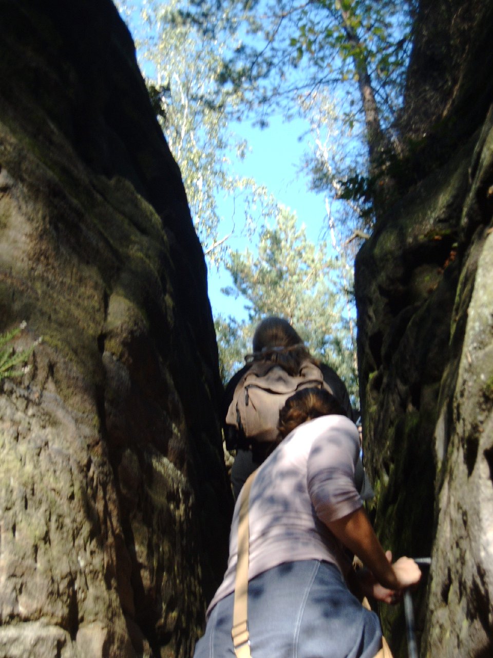 Entre las rocas