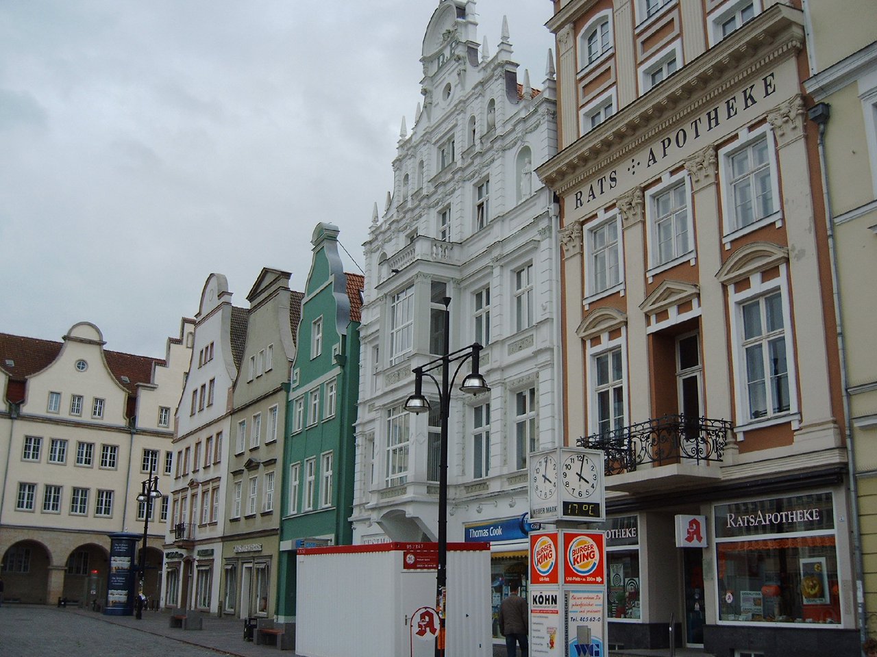 The main square of Rostock