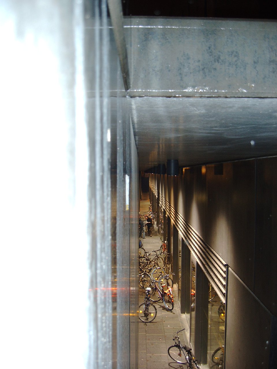 Bikes at the entrance