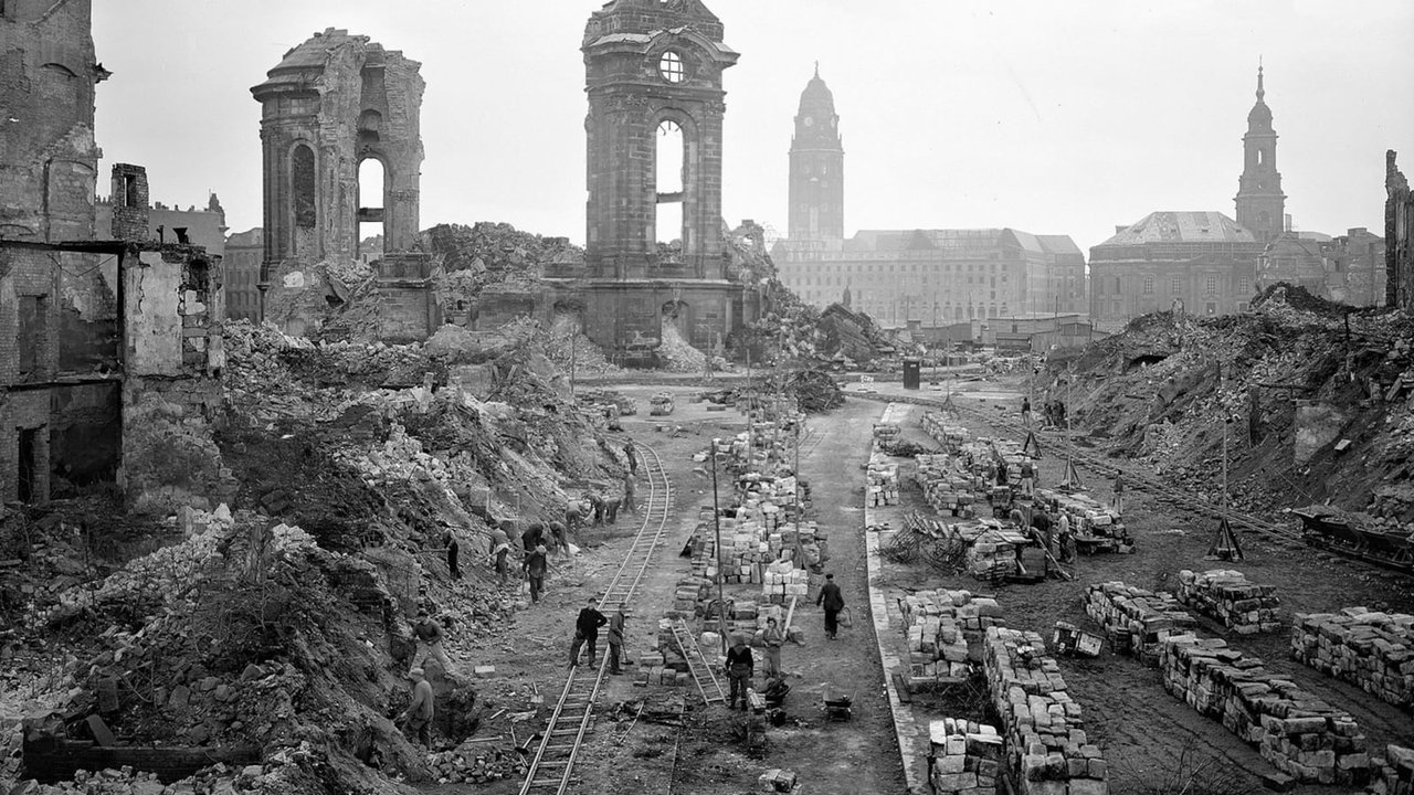 The Frauenkirche Destroyed