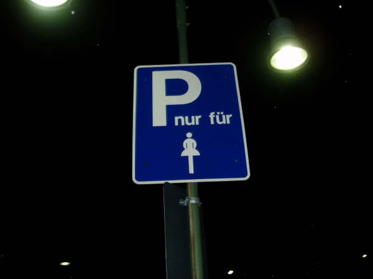 A Parking Lot for Women Only