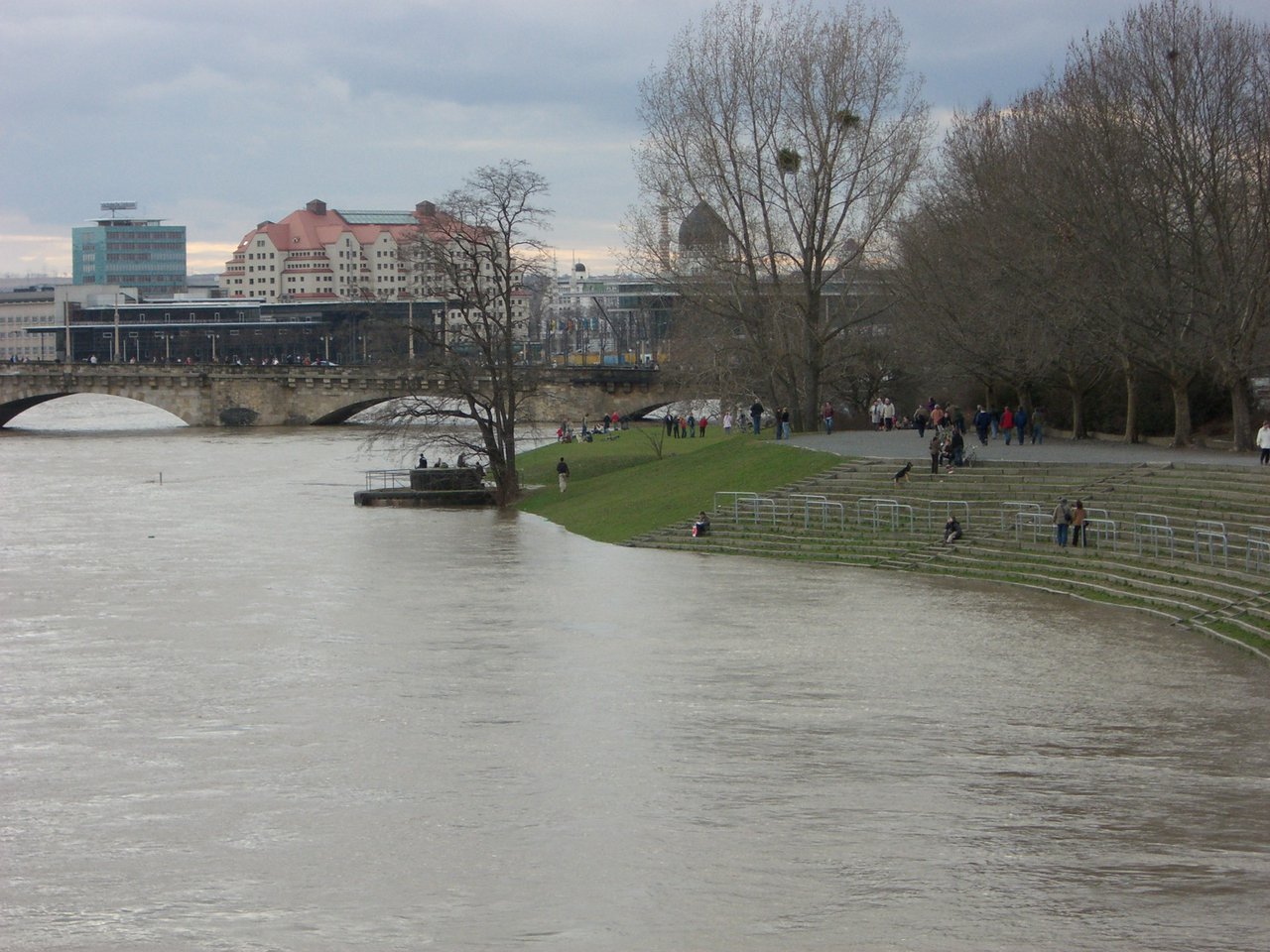 Flooded Dresden