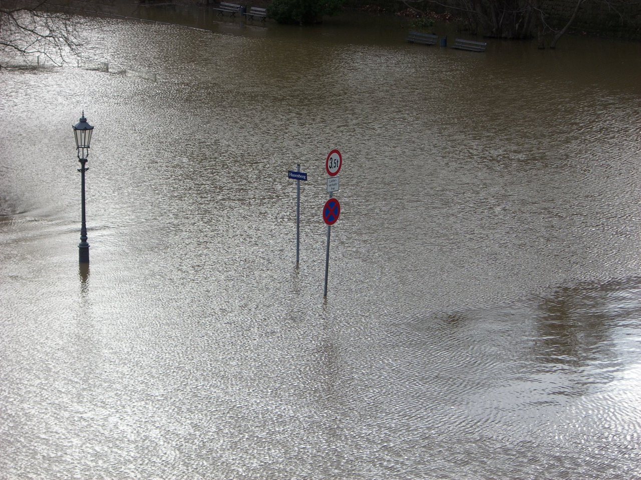 Flooded Dresden