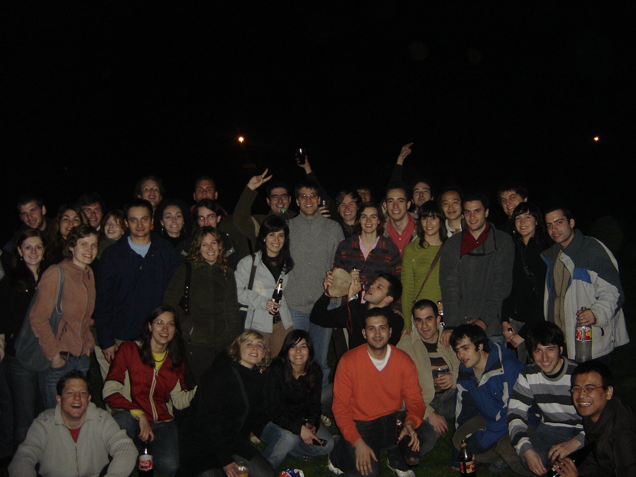 Botellón de despedida en el Großer Garten