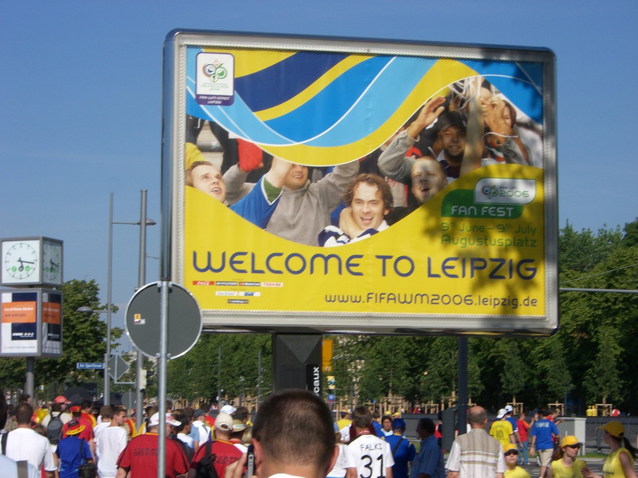 La llegada al estadio