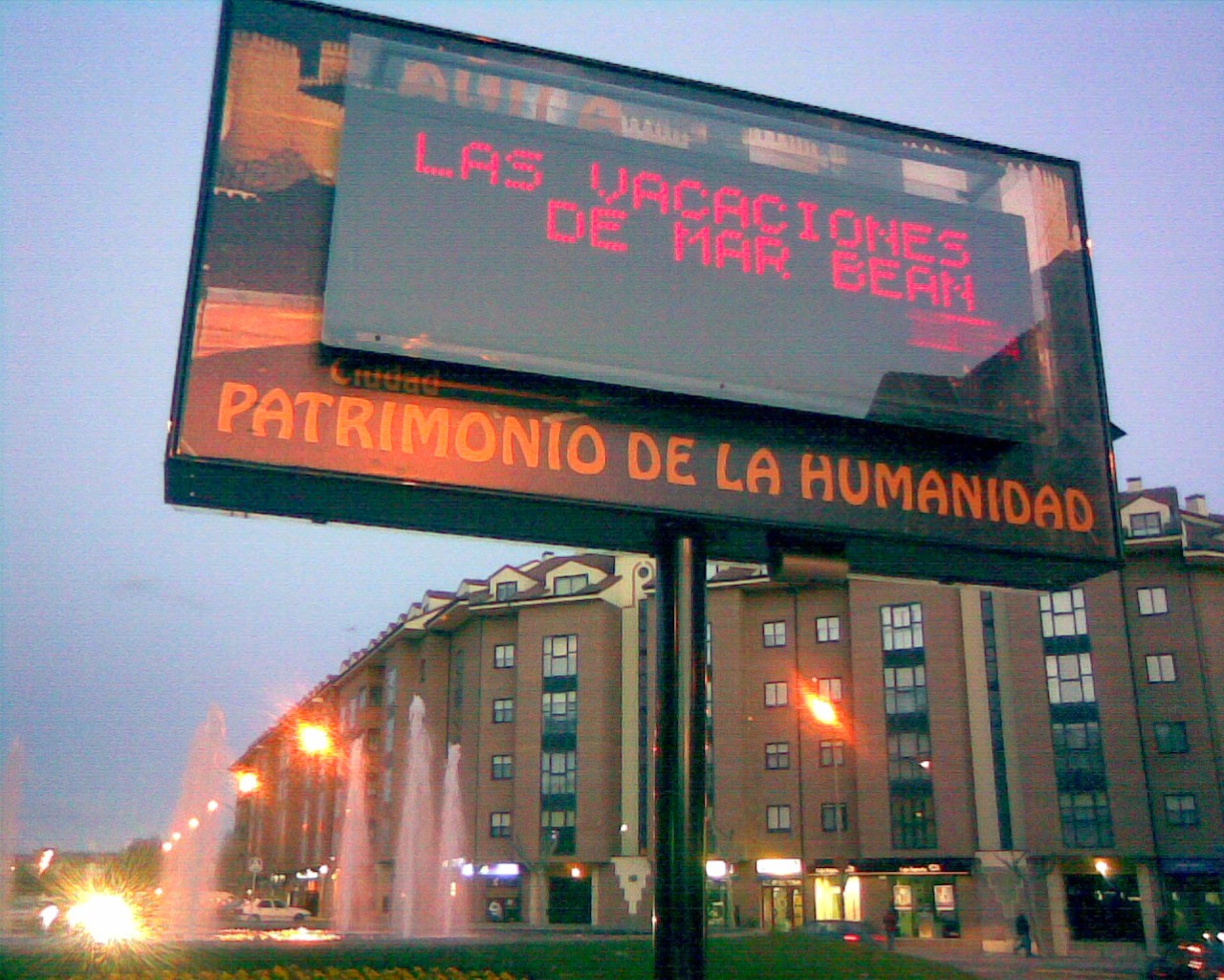 Las vacaciones de Mar Bean