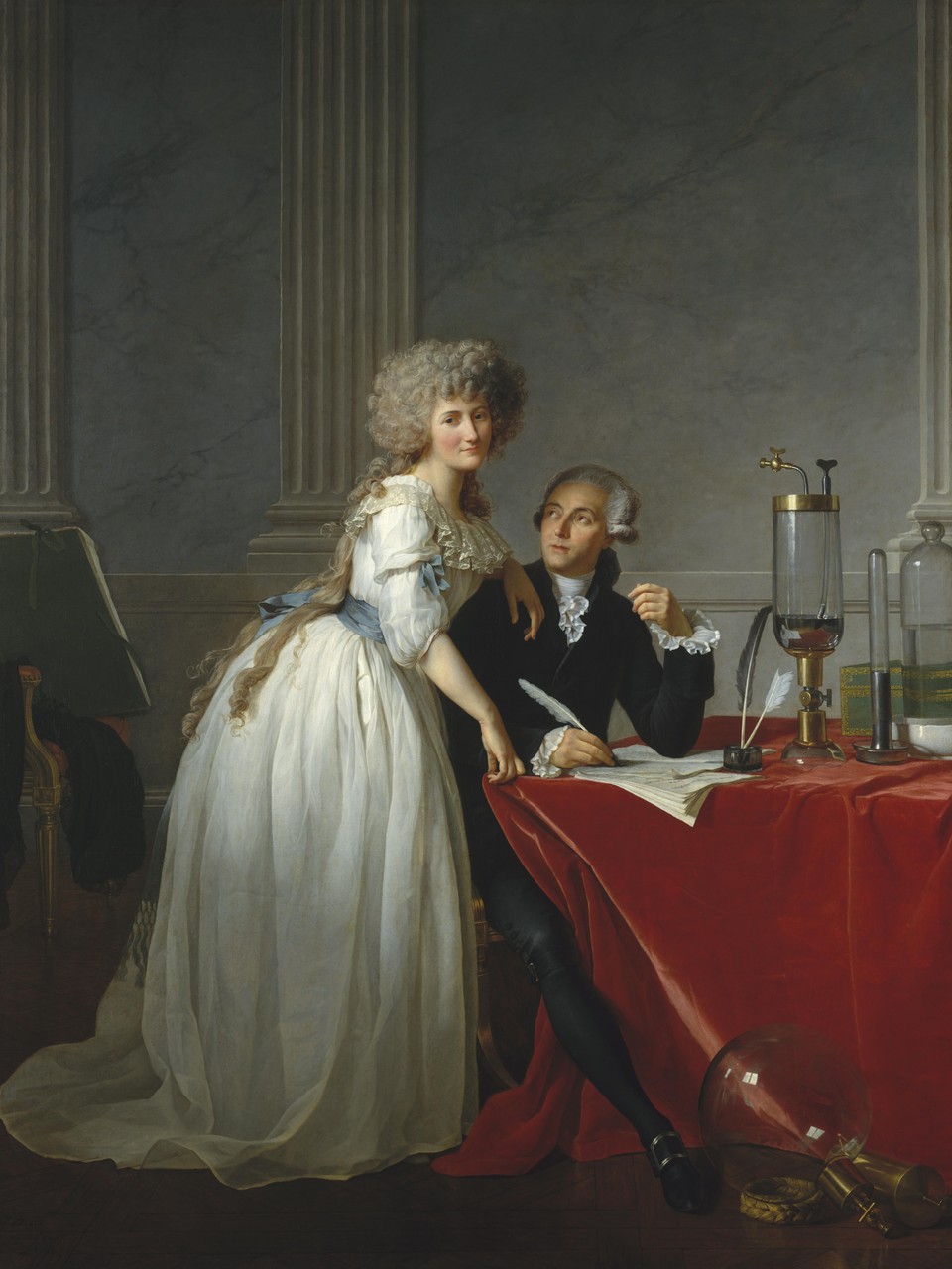 Retrato de Lavoisier y su mujer de David