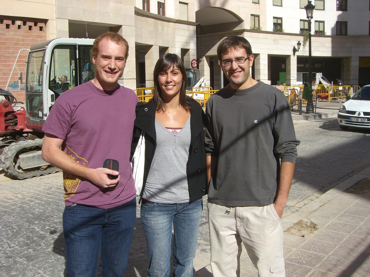 Con Ángela y Héctor
