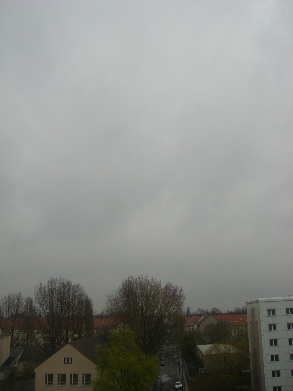 Photo taken from the window of my room today at 8:15