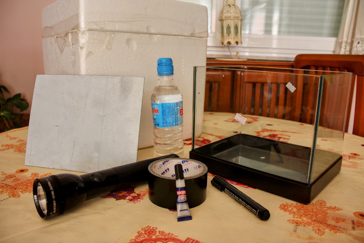 El material necesario