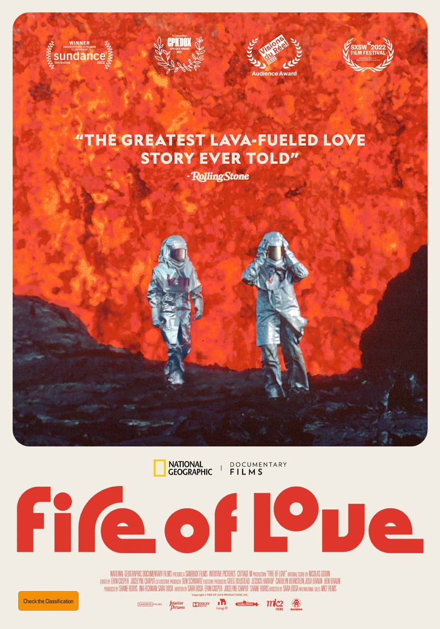 Cartel de Fire of Love